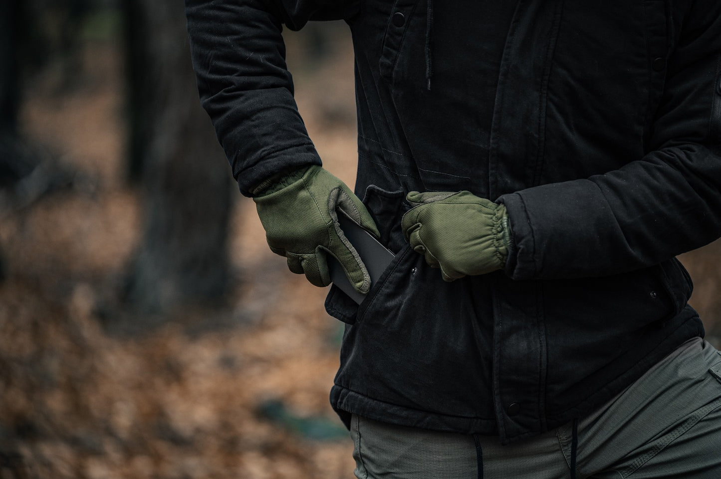 Rękawice taktyczne M-Tac Scout Tactical Mk.2 - Olive