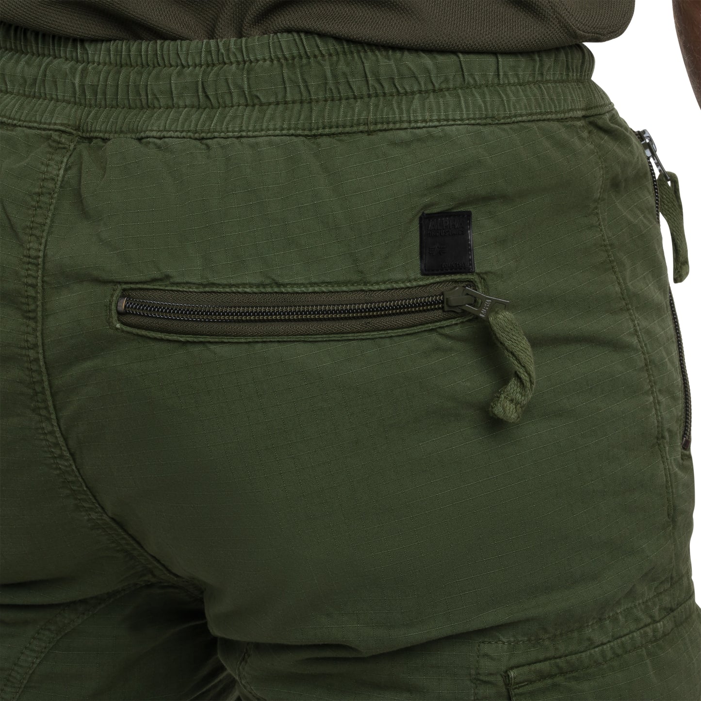 Spodnie Alpha Industries Rip-Stop Jogger - Dark Olive