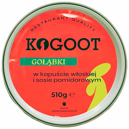 Żywność konserwowana Kogoot - Gołąbki w kapuście włoskiej i sosie pomidorowym 510 g