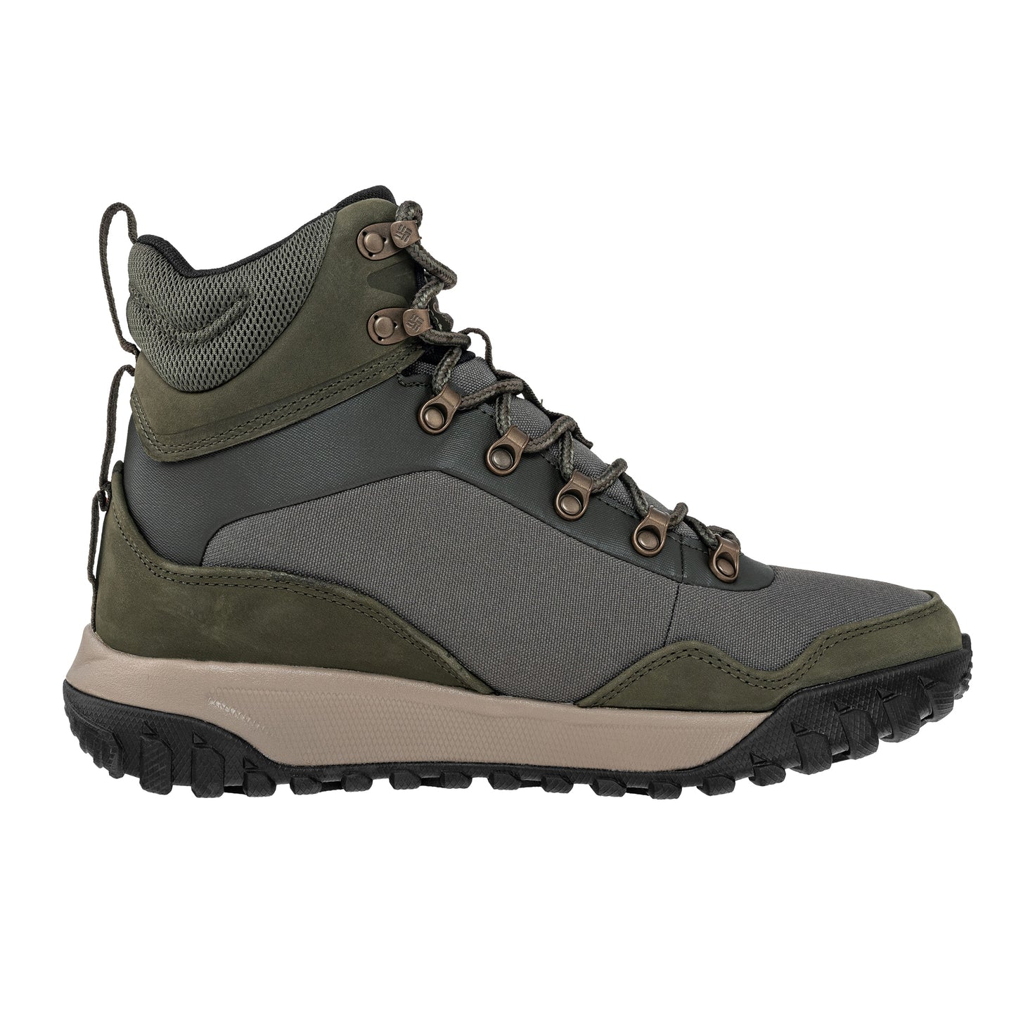 Buty Columbia Burnsider Omni Heat Infinity - Deep Olive/Tangy Orange