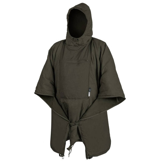 Ponczo Helikon Swagman Roll Climashield Apex z funkcją śpiwora - Taiga Green