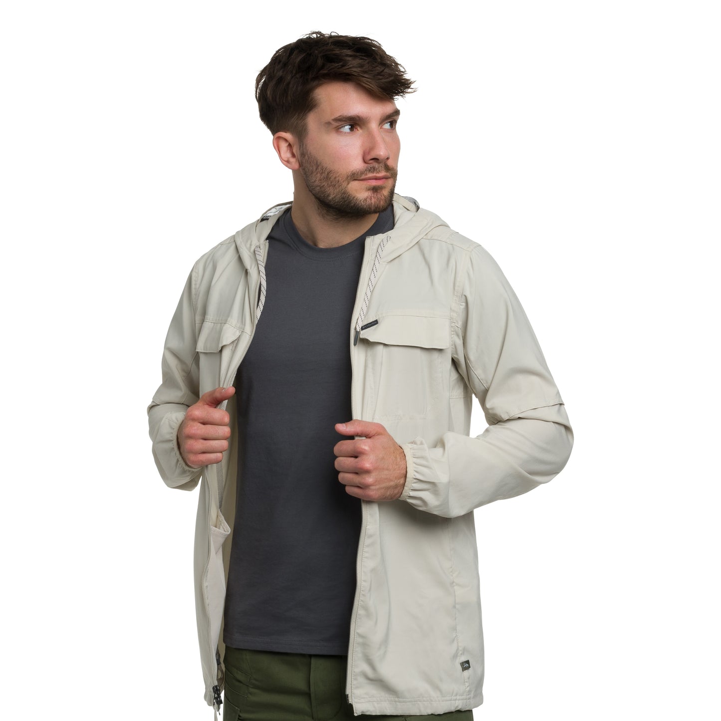 Kurtka Columbia Skien Valley Hooded Insect Shield - Dark Stone