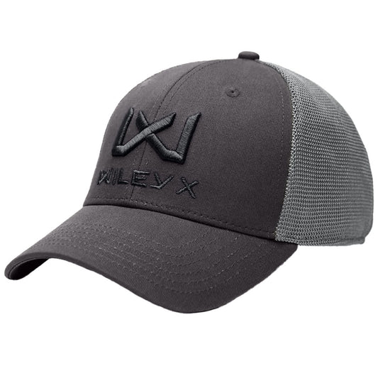 Czapka z daszkiem Wiley X Trucker Cap - Dark Grey/Black WX