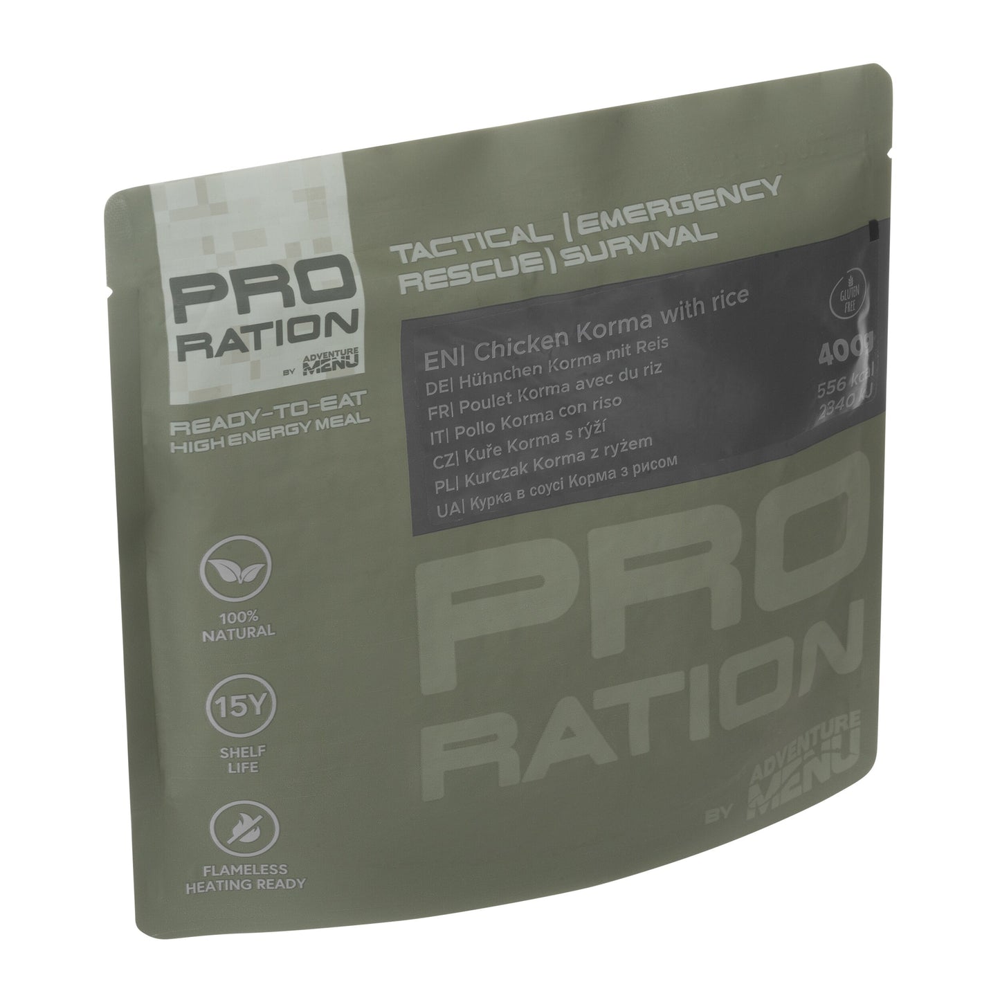 Danie gotowe Pro Ration Kurczak korma z ryżem 400 g