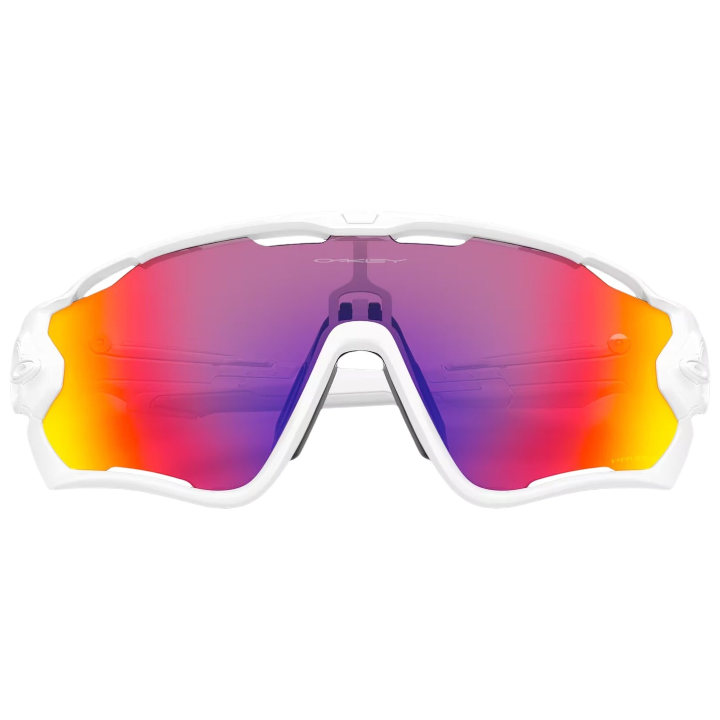 Okulary przeciwsłoneczne Oakley Jawbreaker - Polished White/Prizm Road