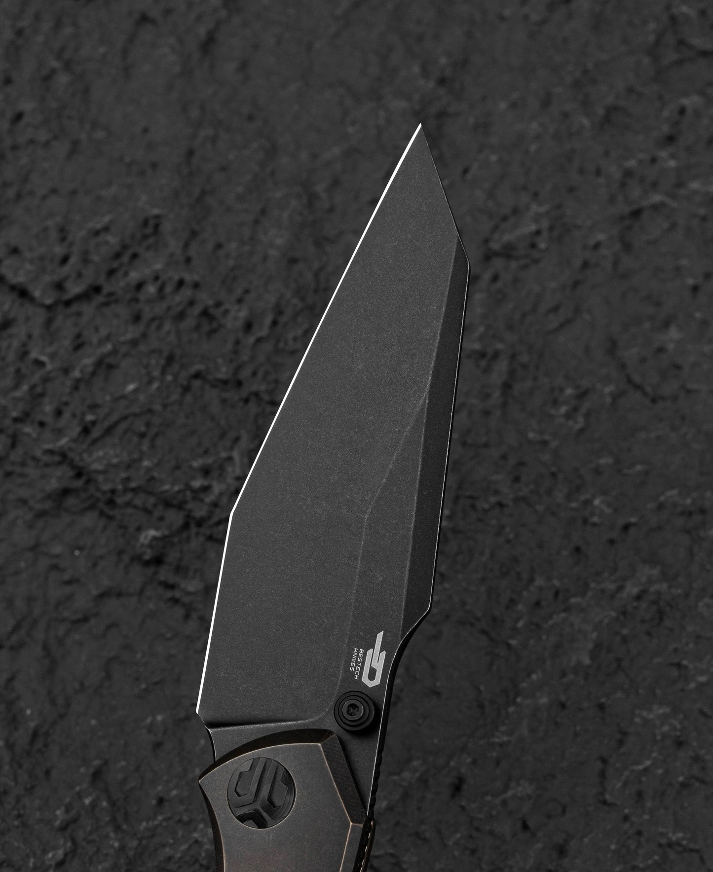 Nóż składany Bestech Clastic - Black Bronze/Stonewash
