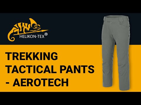 Spodnie Helikon Trekking Tactical Pants AeroTech - Black
