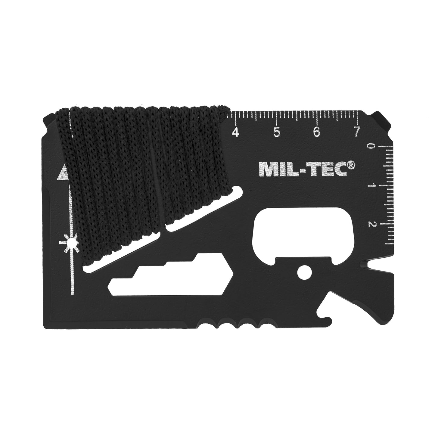 Karta survivalowa Mil-Tec z linką i pokrowcem