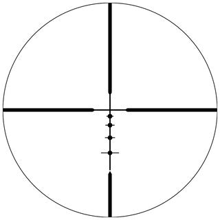 Luneta celownicza Bushnell R3 4-12x40 DOA-QBR - Black