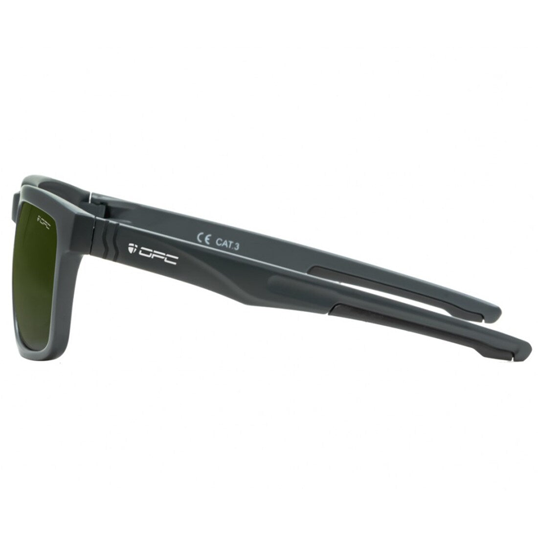 Okulary przeciwsłoneczne OPC Lifestyle California Matt Graphite Green z polaryzacją