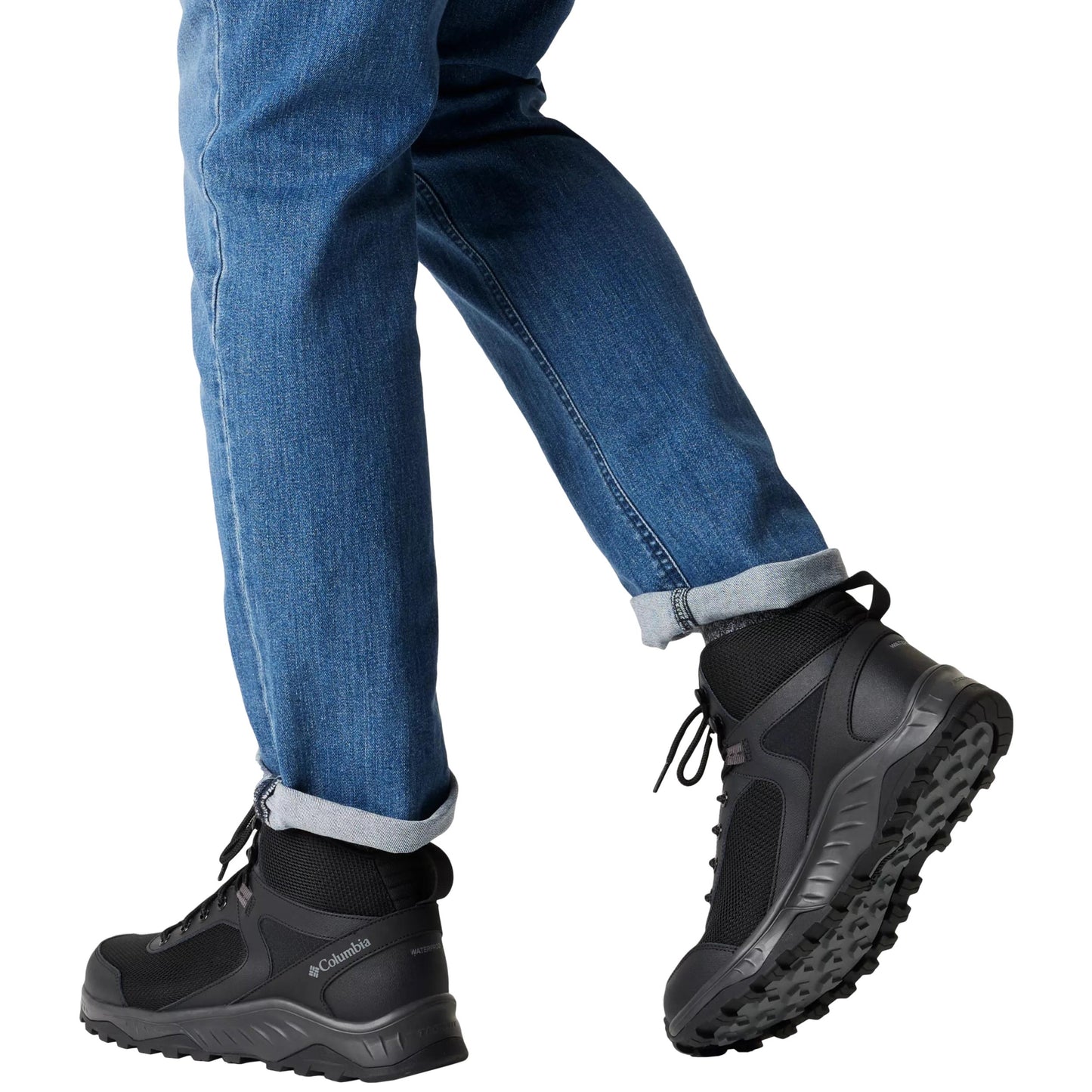 Buty Columbia Trailstorm Ascend II Mid Waterproof - Black/Dark Grey