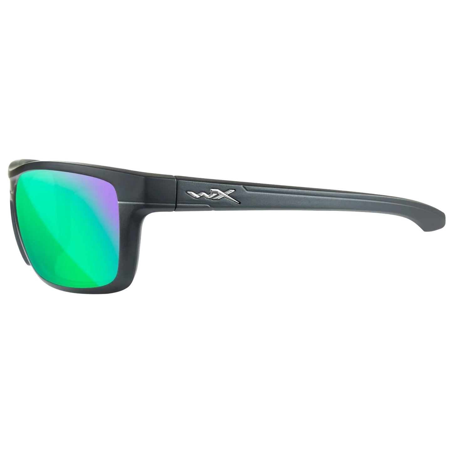 Okulary Wiley X Kingpin - Captivate Polarized Green Mirror/Matte Graphite