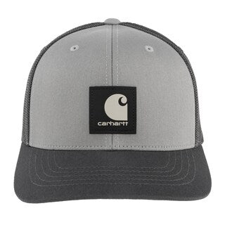 Czapka z daszkiem Carhartt Twill Mesh Back Logo - Asphalt