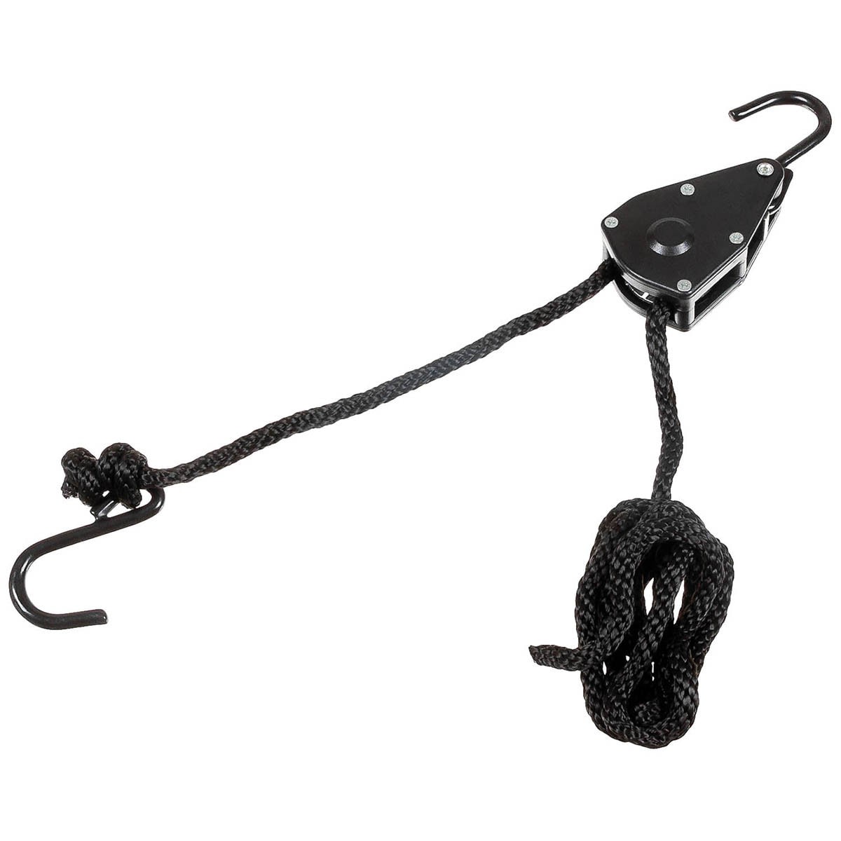 Linka napinająca MFH Ratchet Tie Down 9 mm x 2 m - Black
