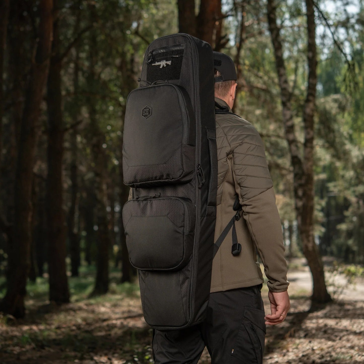 Pokrowiec M-Tac na broń Elite Hex 105 cm - Black