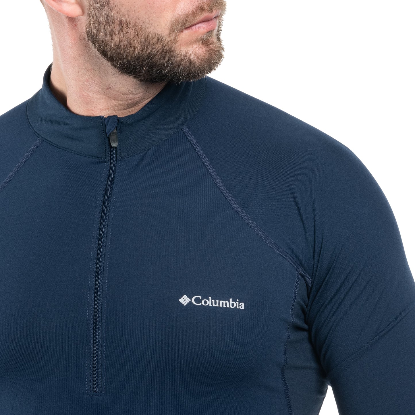 Bluza termoaktywna Columbia Midweight Stretch Long Sleeve Half Zip - Collegiate Navy