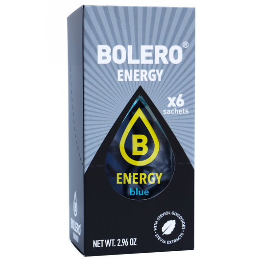 Napój w proszku Bolero Energy Blue ze stewią 14 g - 6 szt.