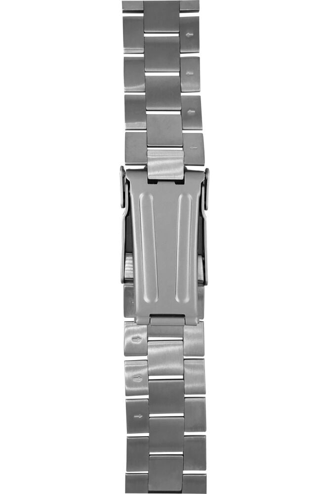 Bransoleta tytanowa Bauhaus 22 mm - Srebrna