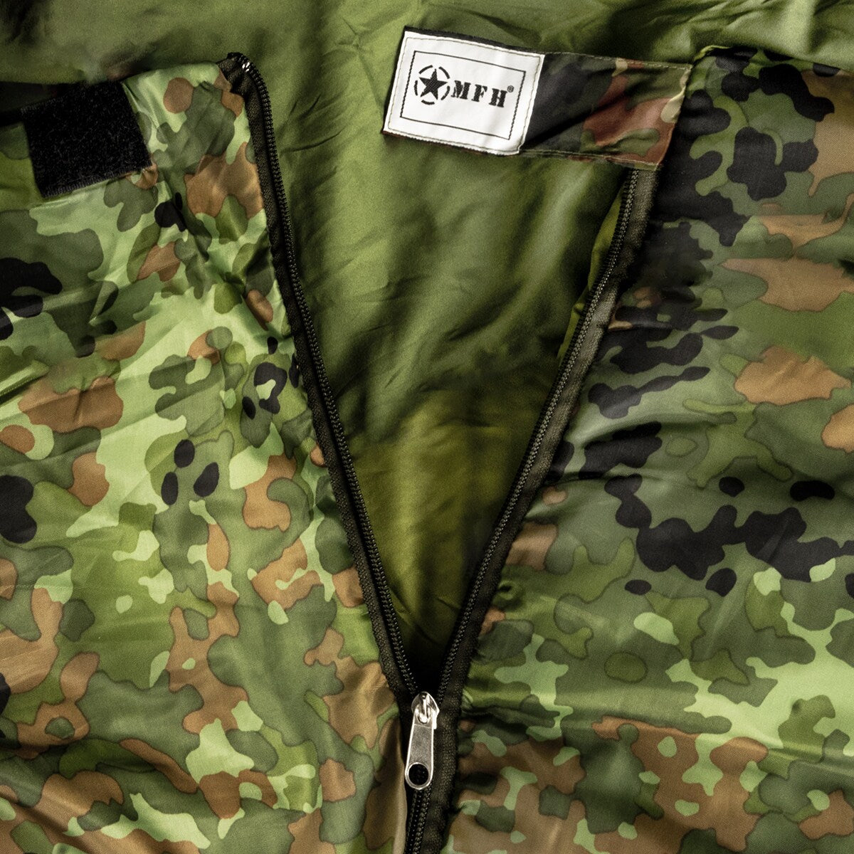 Śpiwór MFH Israeli Pilot Flecktarn - lewy