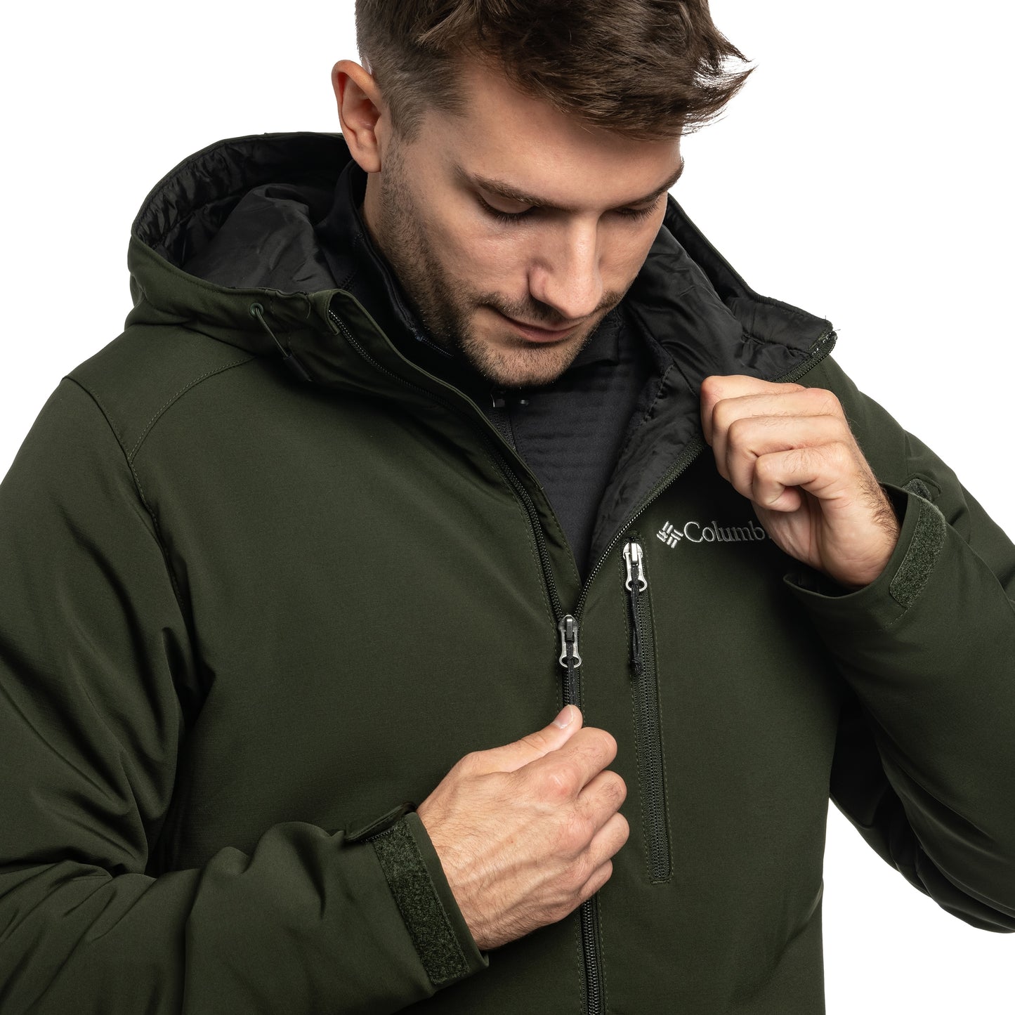 Kurtka Columbia Gate Racer II Softshell - Greenscape