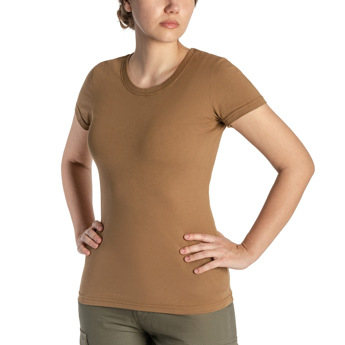 Koszulka T-shirt damska Helikon - Coyote