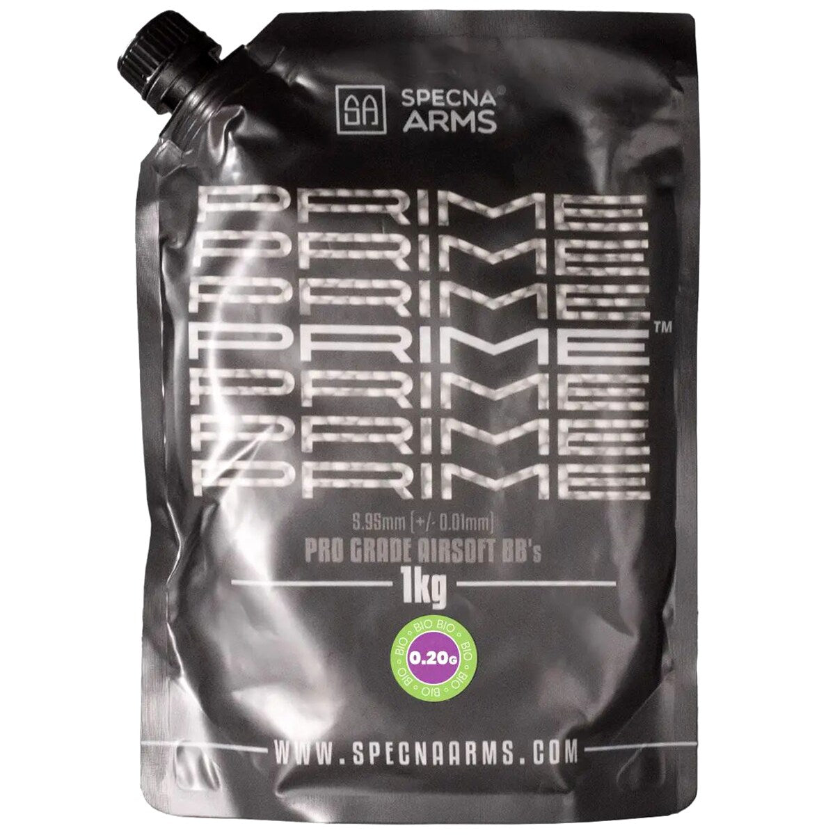 Kulki ASG Specna Arms Prime Bio 0,20 g 1 kg - White