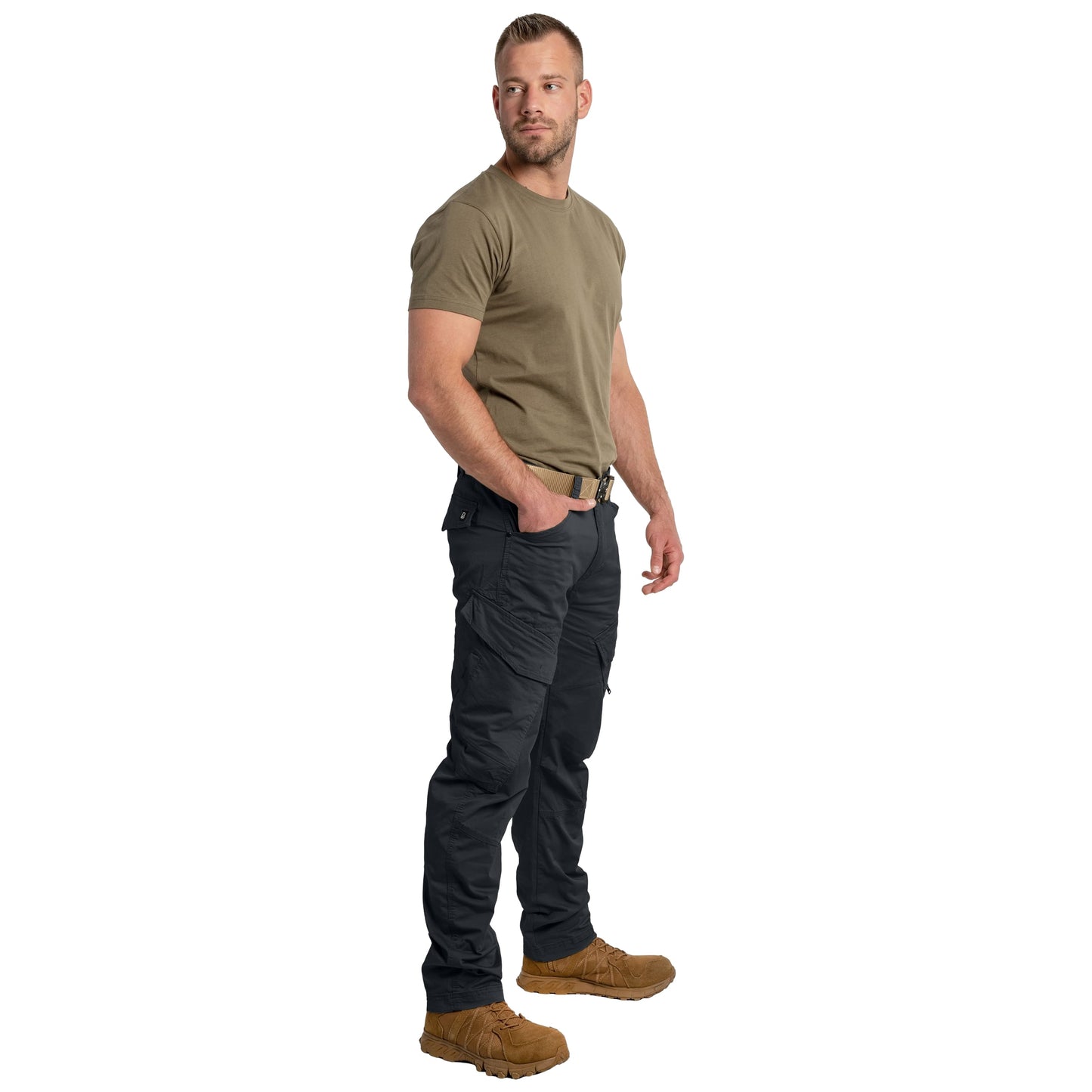 Spodnie Brandit Adven Slim Fit - Black