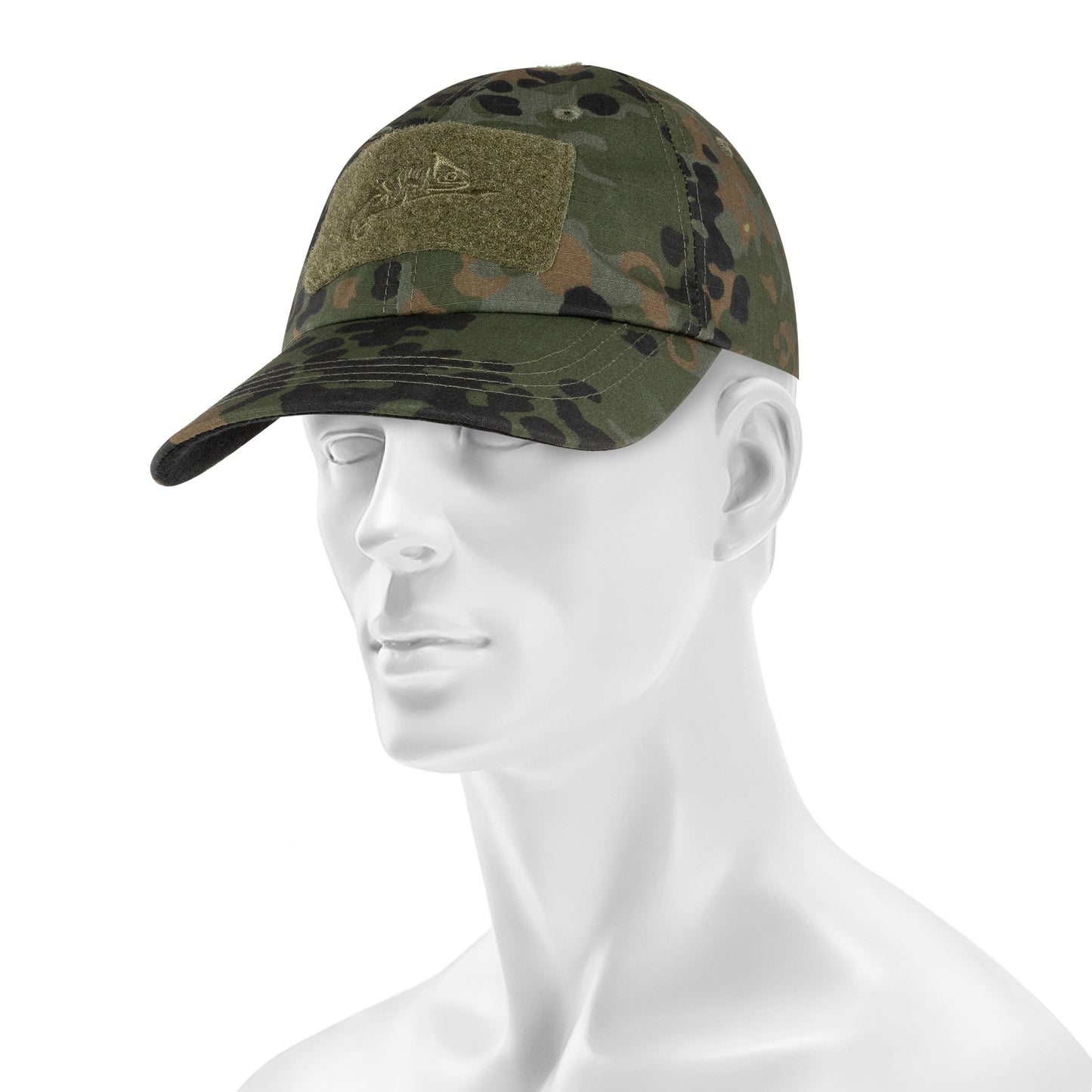 Czapka z daszkiem plus velcro Helikon PolyCotton Rip-Stop - Flecktarn