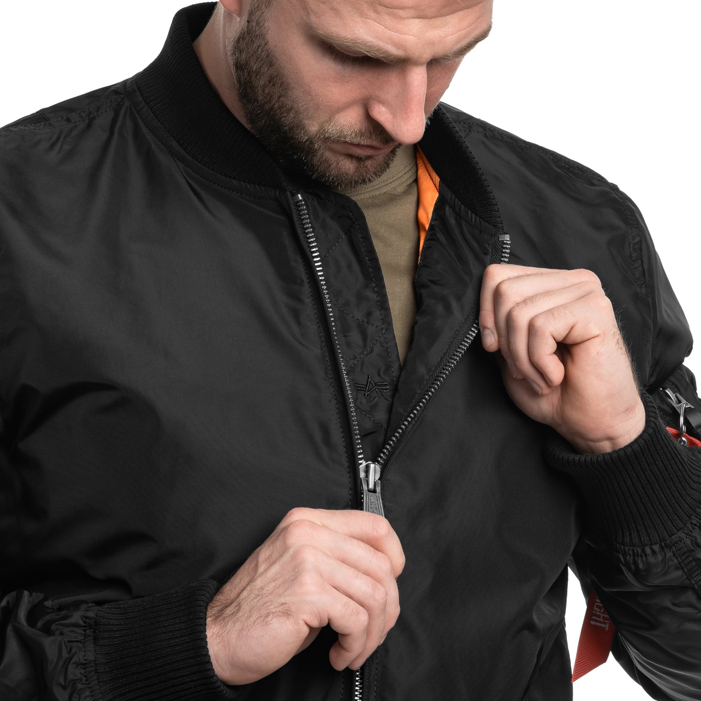 Kurtka Alpha Industries MA-1 TT Two Tone - Black