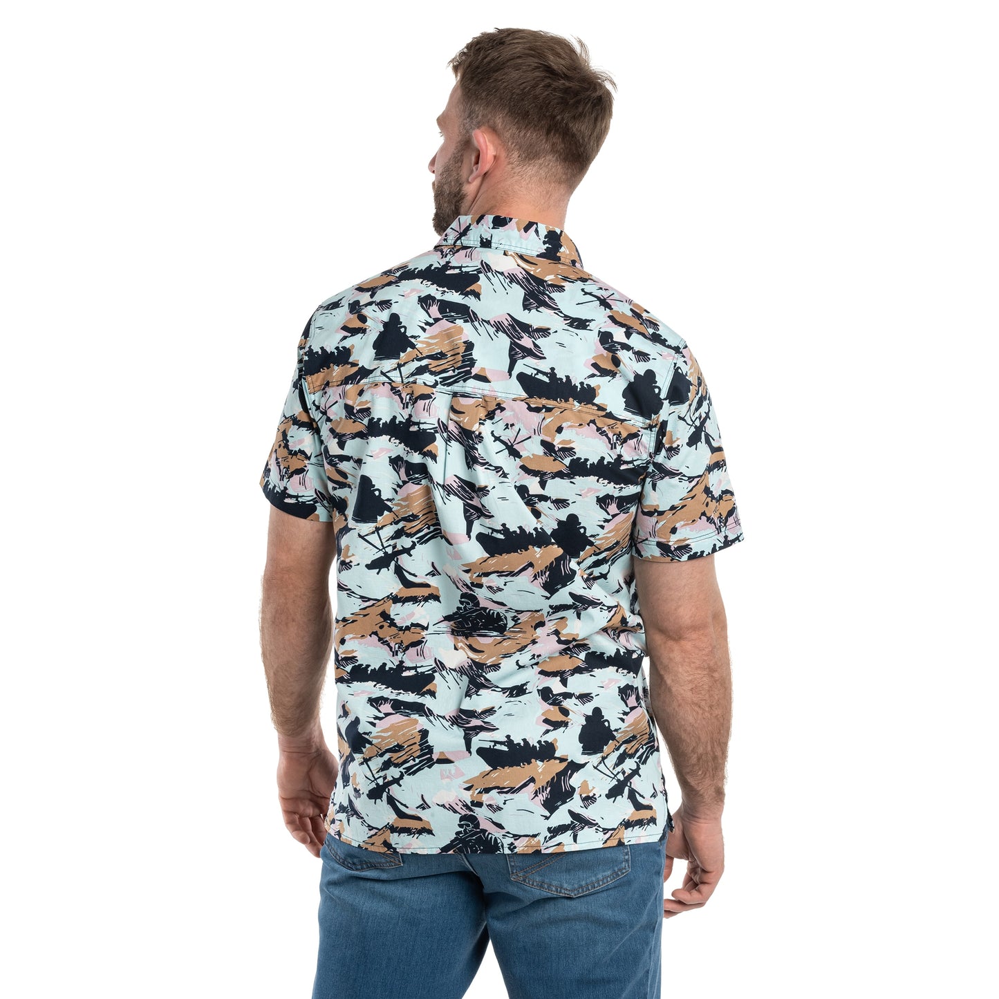 Koszula Helikon Tactical Hawaiian Short Sleeve - Pacific