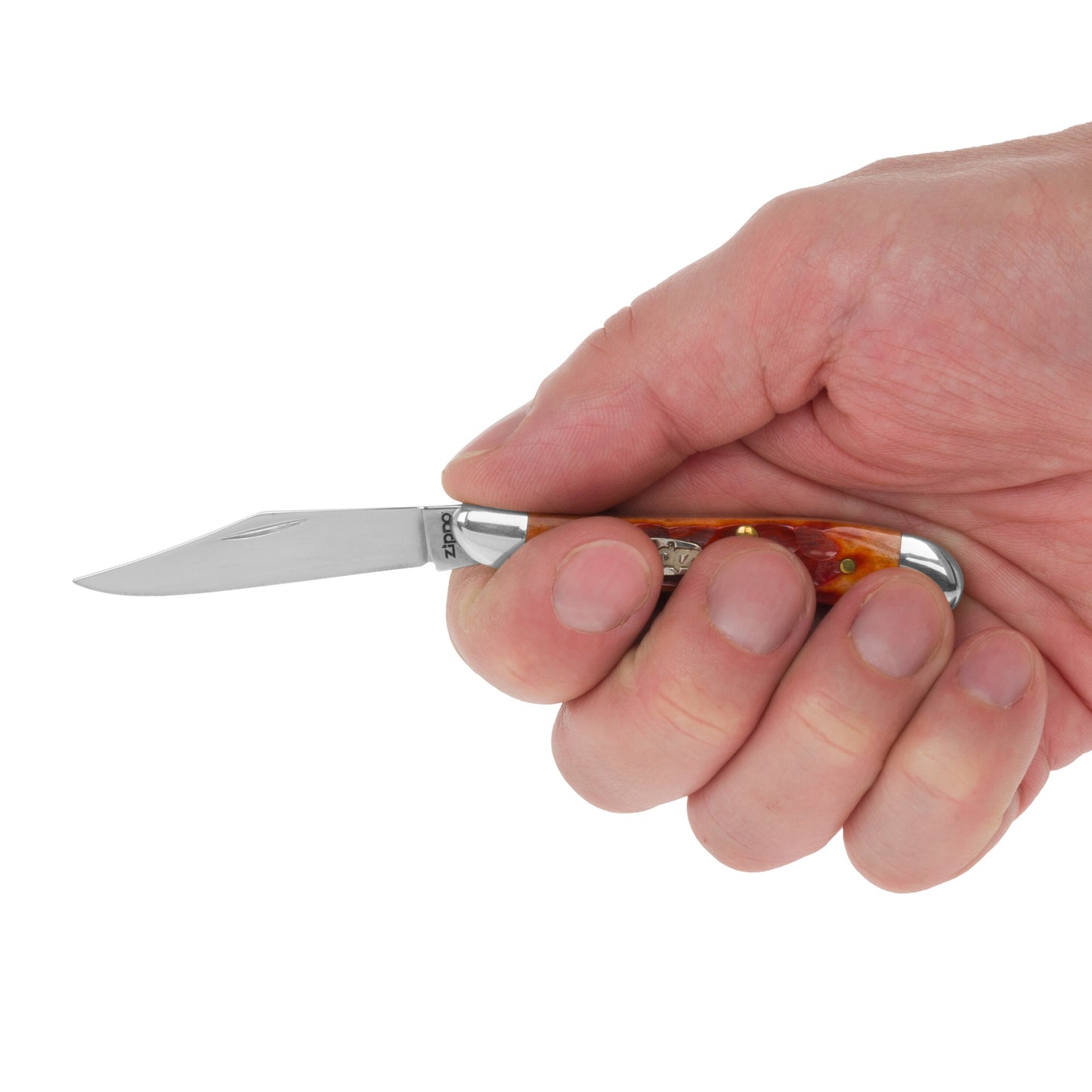Nóż składany Zippo Peanut - Chestnut Bone