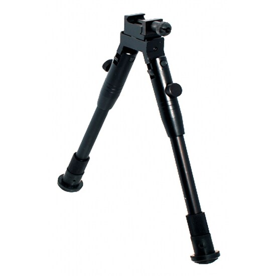 Dwójnóg UTG Shooter's Bipod Rubber Feet 8,7"-10,6" Picatinny - Black