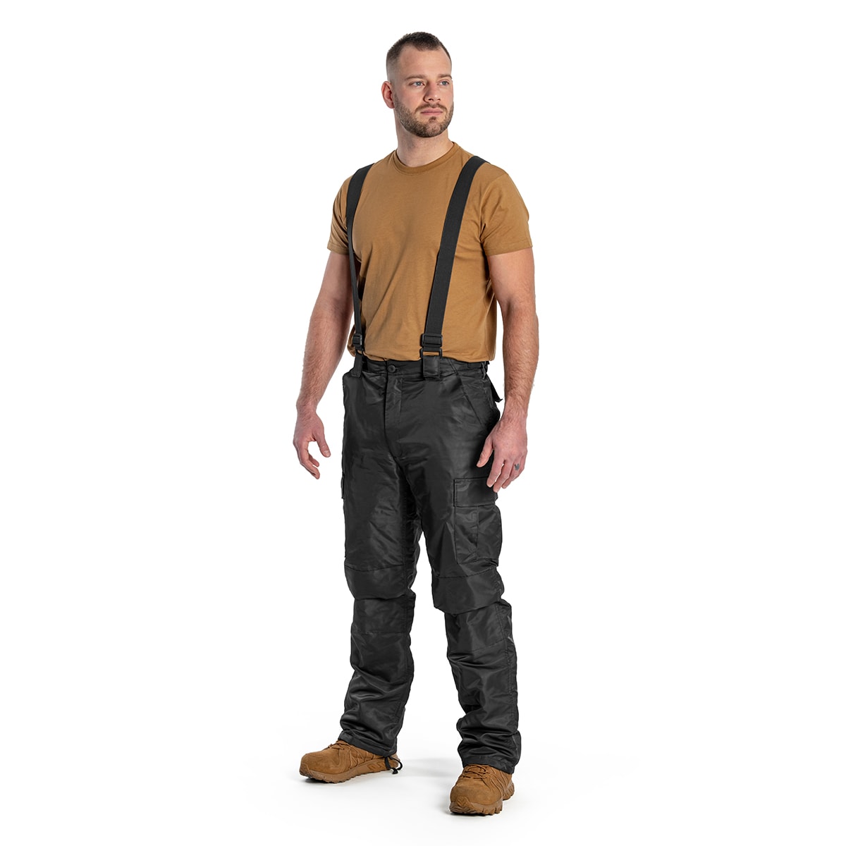 Spodnie ocieplane Brandit Thermo Pants Next Generation - Black