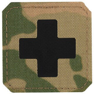 Naszywka medyczna M-Tac Medic Cross Laser Cut - Multicam/Black