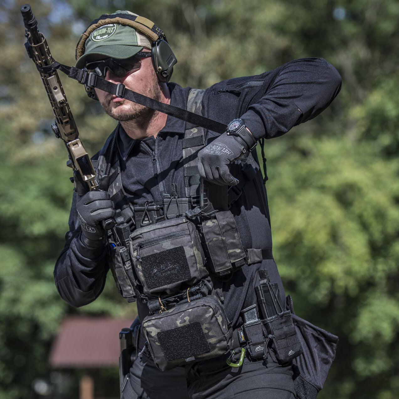 Kamizelka taktyczna Helikon Training Mini Rig - MultiCam Black