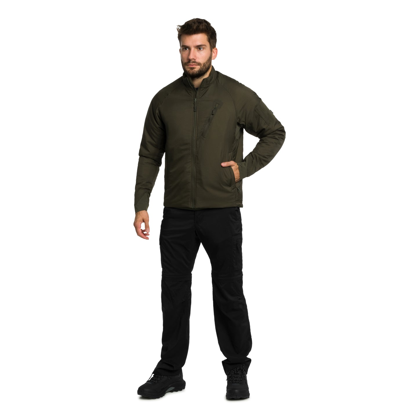 Kurtka Helikon Wolfhound Climashield Apex - Taiga Green