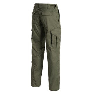 Spodnie wojskowe Mil-Tec wzmacniane BDU - Olive