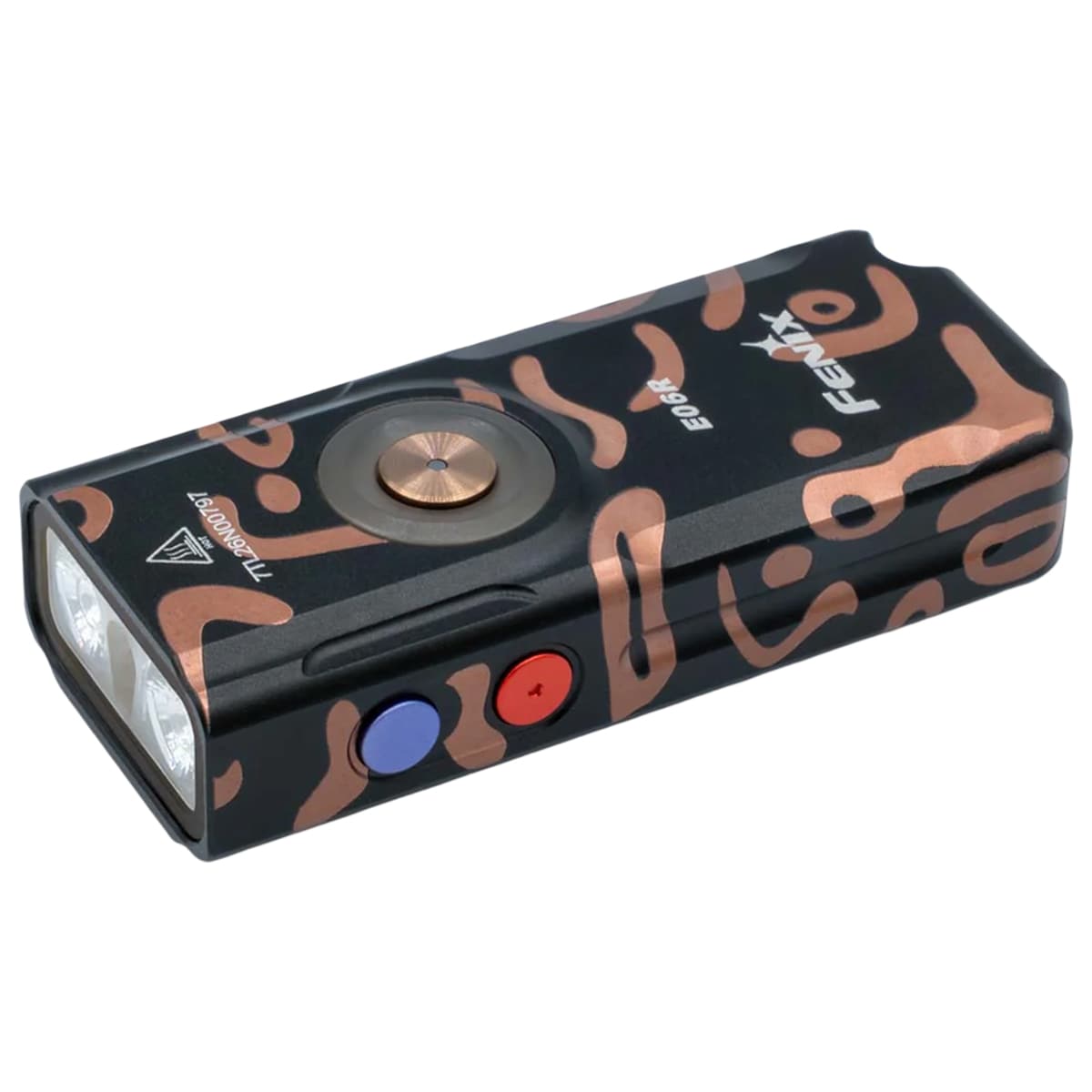 Latarka ze wskaźnikiem laserowym Fenix E06R UV Graffiti - 700 lumenów