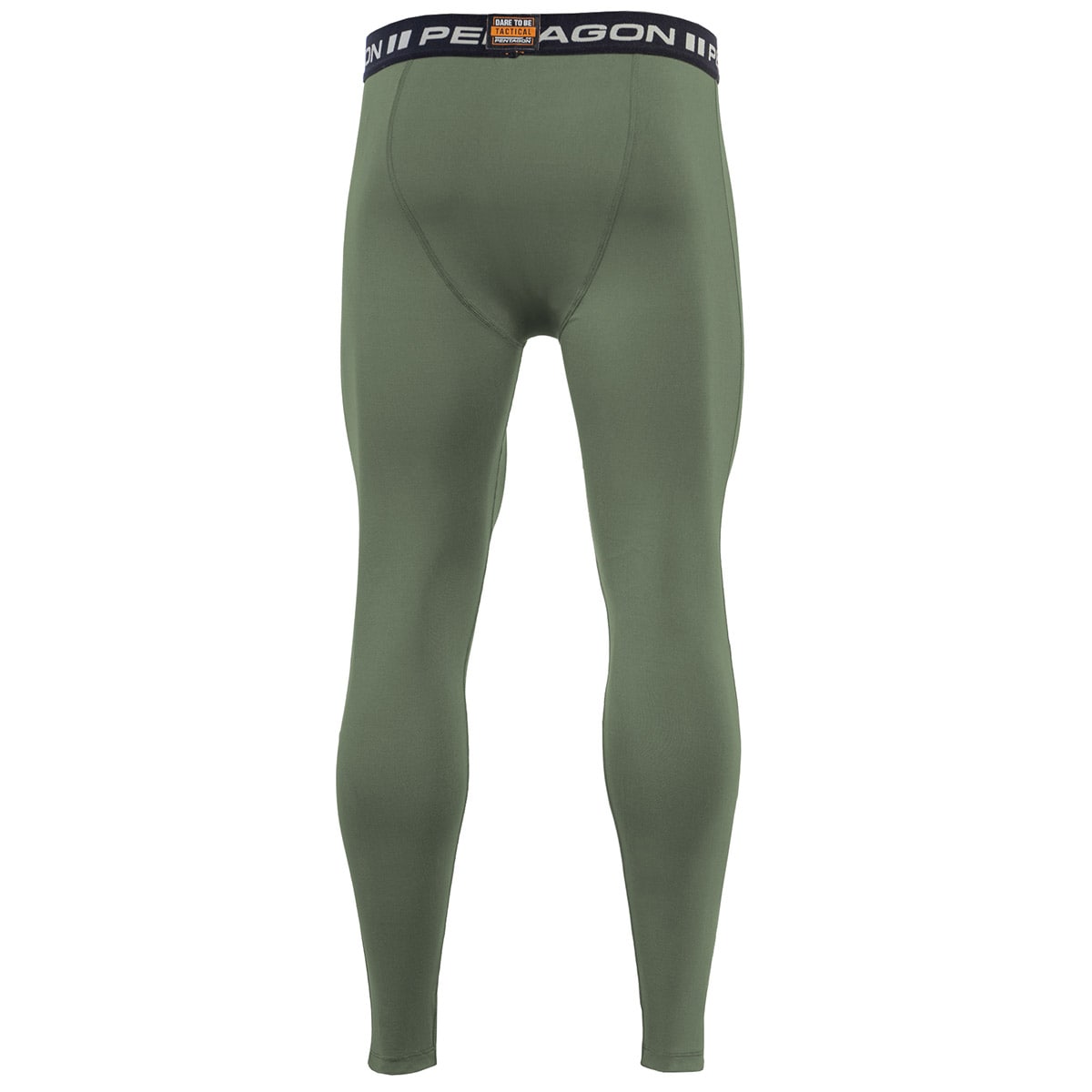 Legginsy termoaktywne męskie Pentagon Apollo - Camo Green