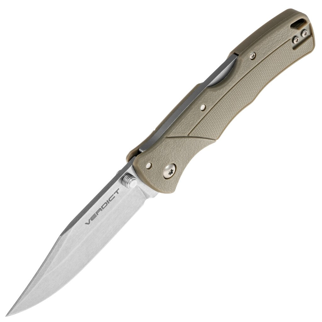 Nóż składany Cold Steel Verdict Clip-Point 4116SS - FDE