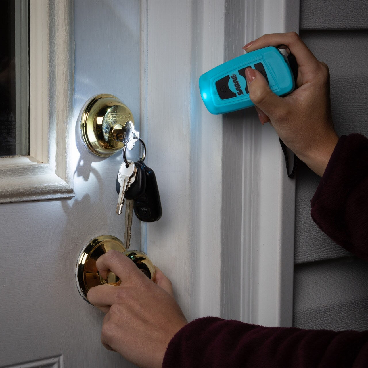 Paralizator Sabre Key Fob Gun - Blue