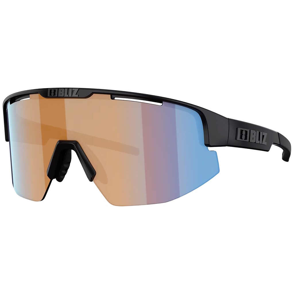 Okulary przeciwsłoneczne Bliz Matrix Nano Optics - Black/Coral Orange Blue