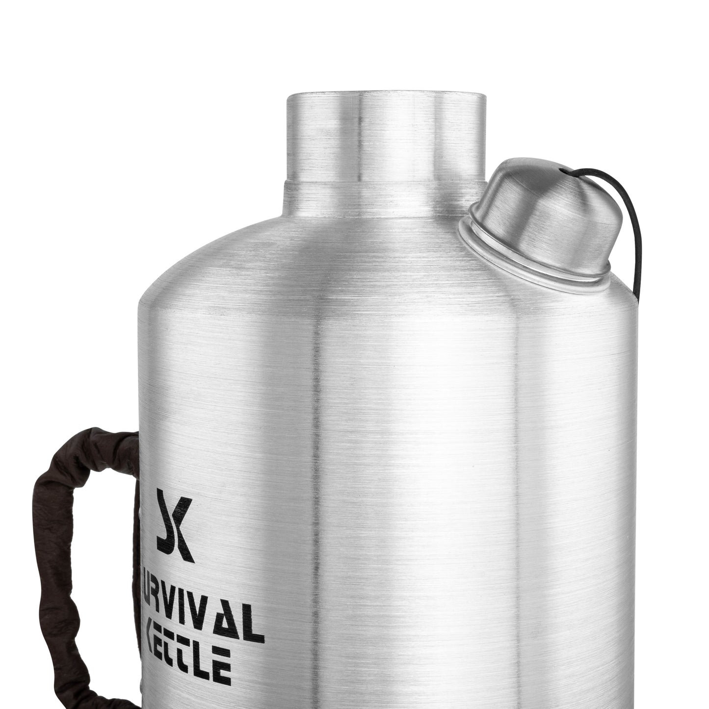 Czajnik turystyczny Survival Kettle 1,2 l - Silver