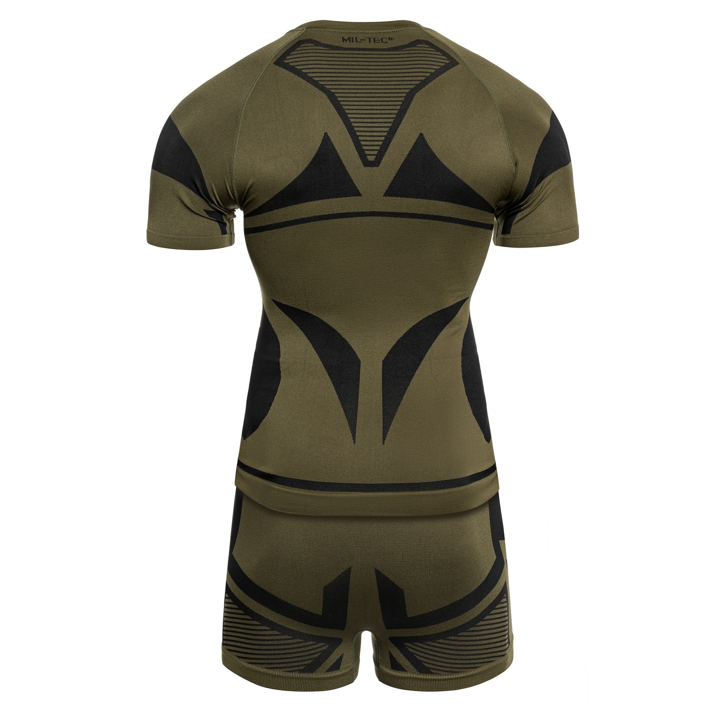 Bielizna termoaktywna Mil-Tec krótka 4-Way Stretch Performance - Olive