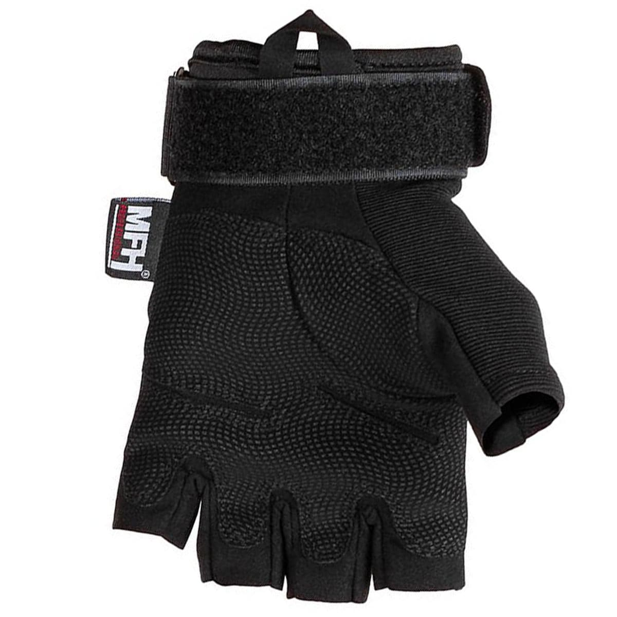 Rękawice taktyczne MFH Tactical Gloves Pro Fingerless - Black
