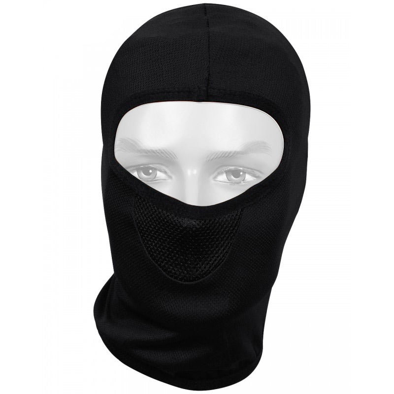 Kominiarka termoaktywna MFH z 1 otworem - Black