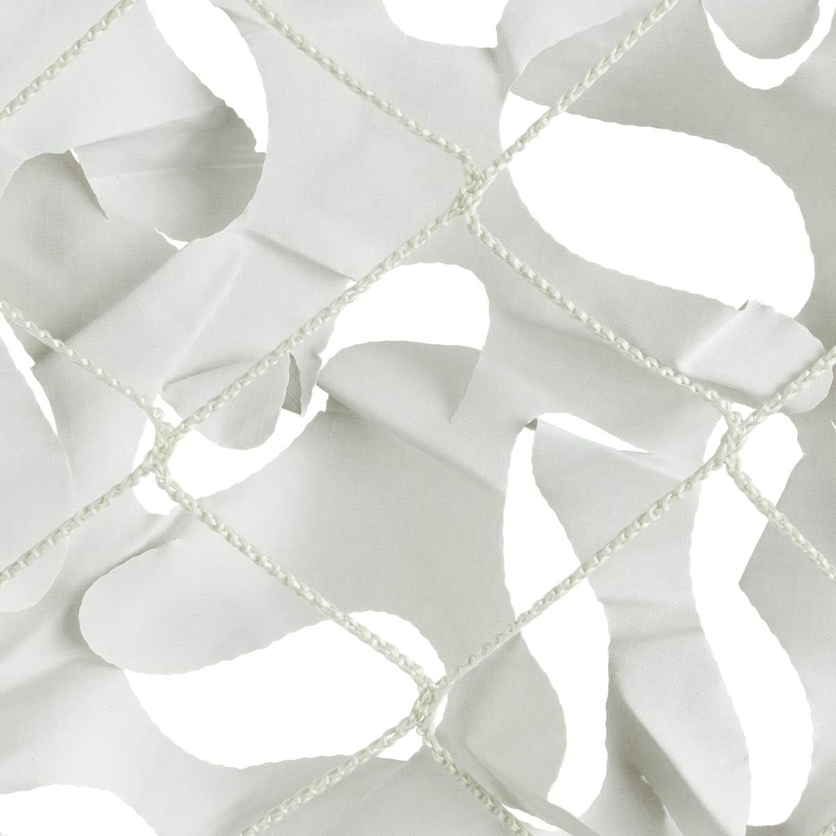 Siatka maskująca Mil-Tec CamoSystems Shadow Sail Net Broadleaf 5 x 5 m - White