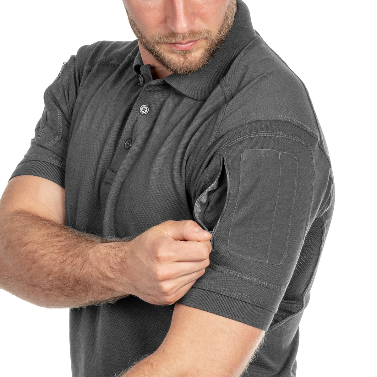 Koszulka polo Texar Elite Pro - Grey