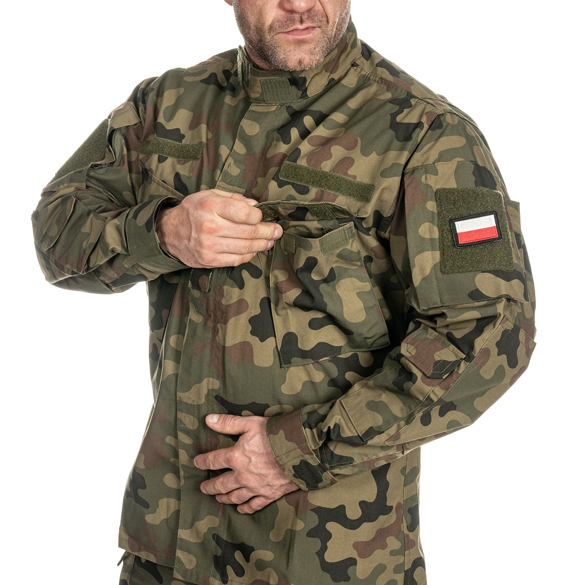 Bluza mundurowa Helikon CPU PolyCotton Rip-Stop - wz.93 Pantera PL Woodland