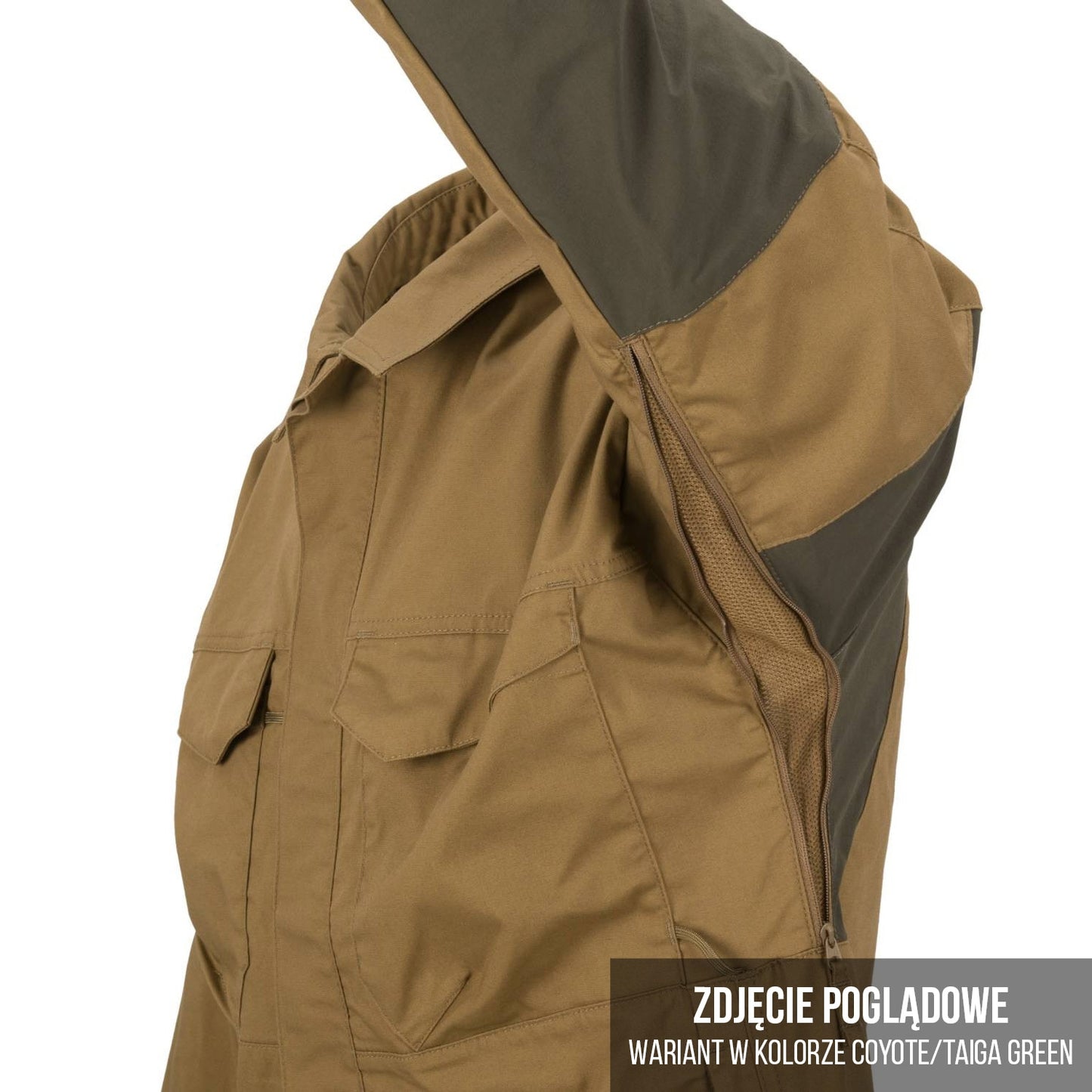 Koszula Helikon Woodsman - Taiga Green/Black